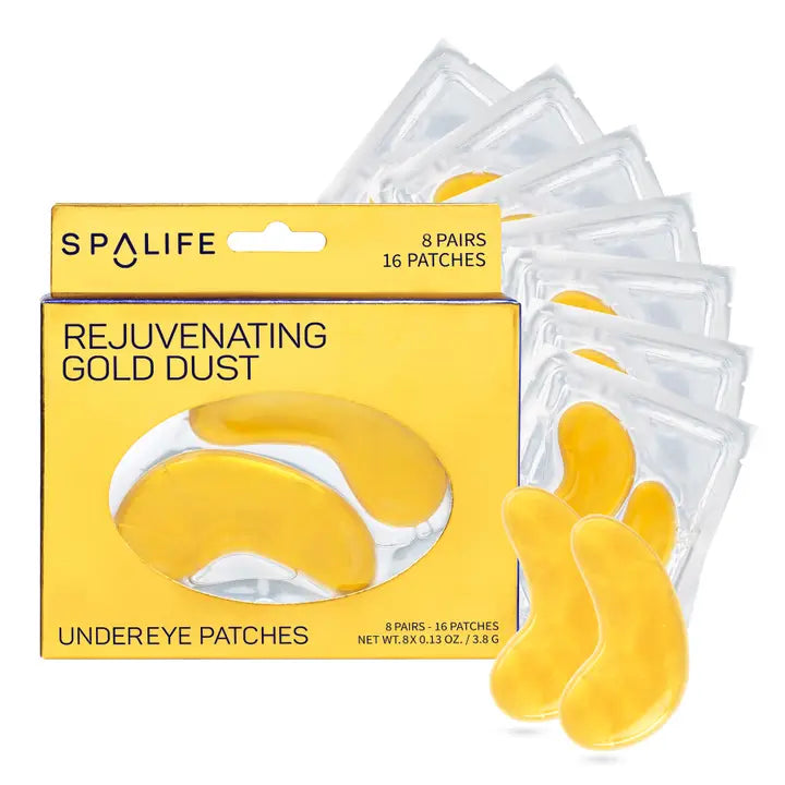 Rejuvenating Gold Dust Under Eye Patches | 8 Pack