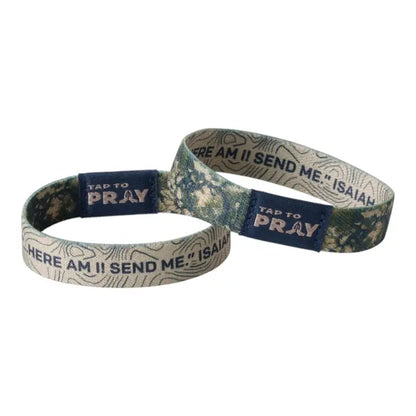 Tap To Pray® Wristband – Valor Camo {Pre-Order}