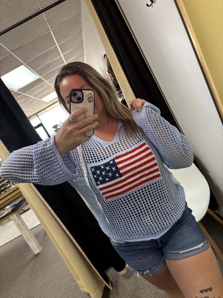 Crotchet Flag Top {Pre-Order}