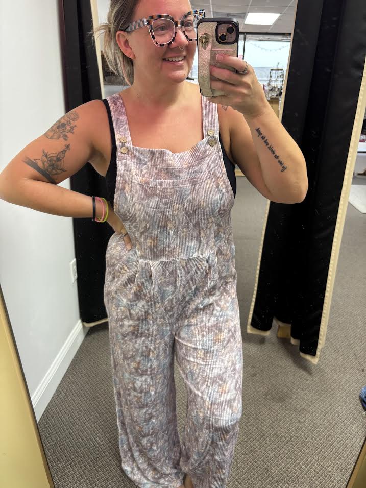 Camo Corded Overalls