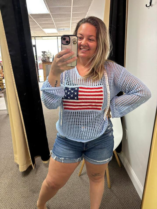 Crotchet Flag Top {Pre-Order}