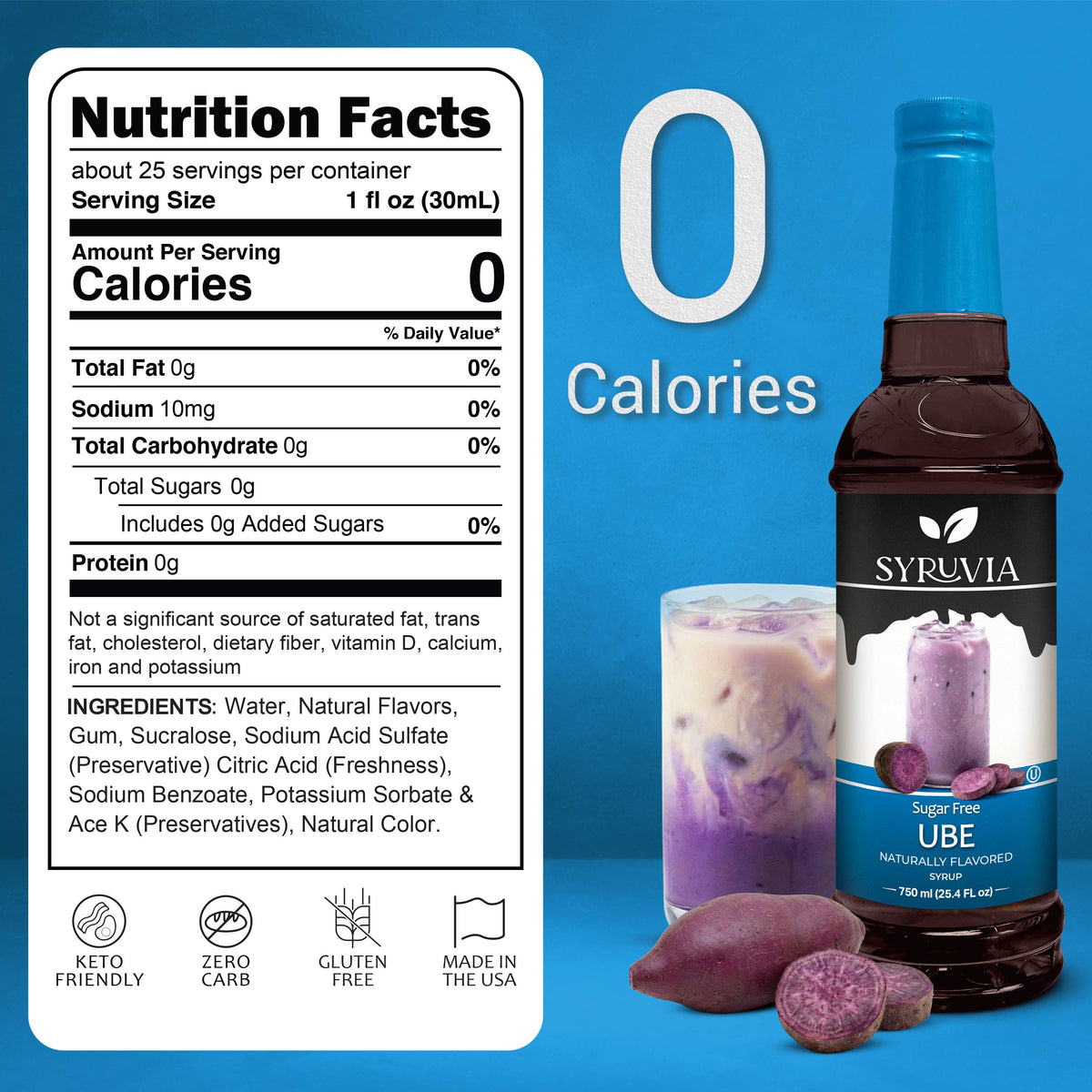 Sugar-Free Ube Syrup