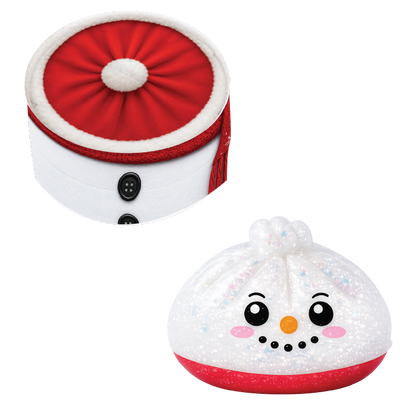 Fun Doh Christmas Dumpling Squishy Toy 12pc Holiday Display