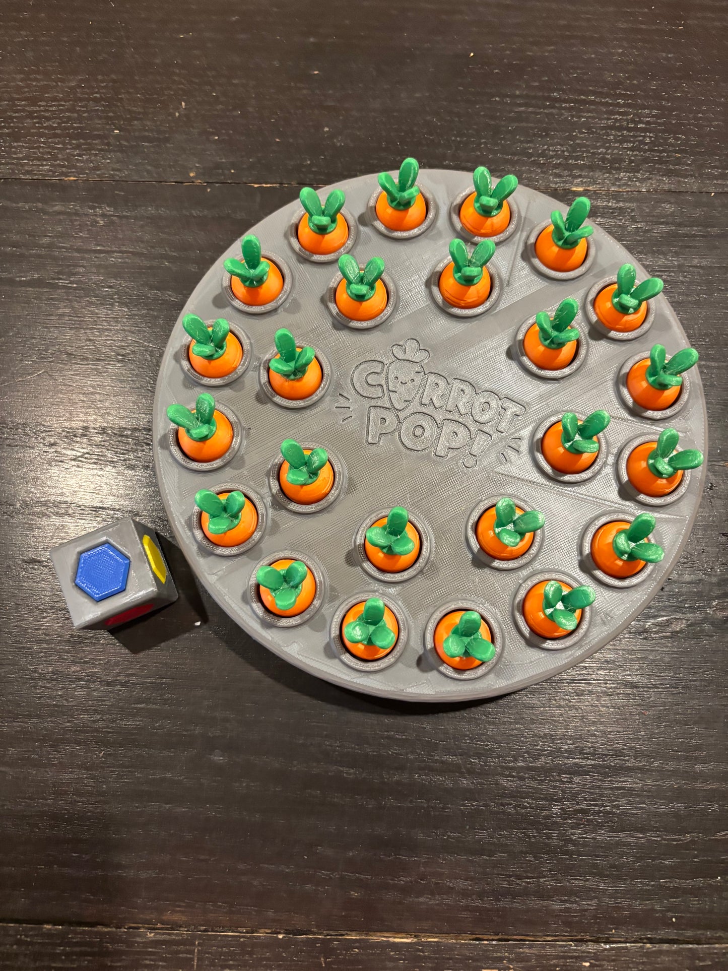 Carrot Memory Game {3D Printed}