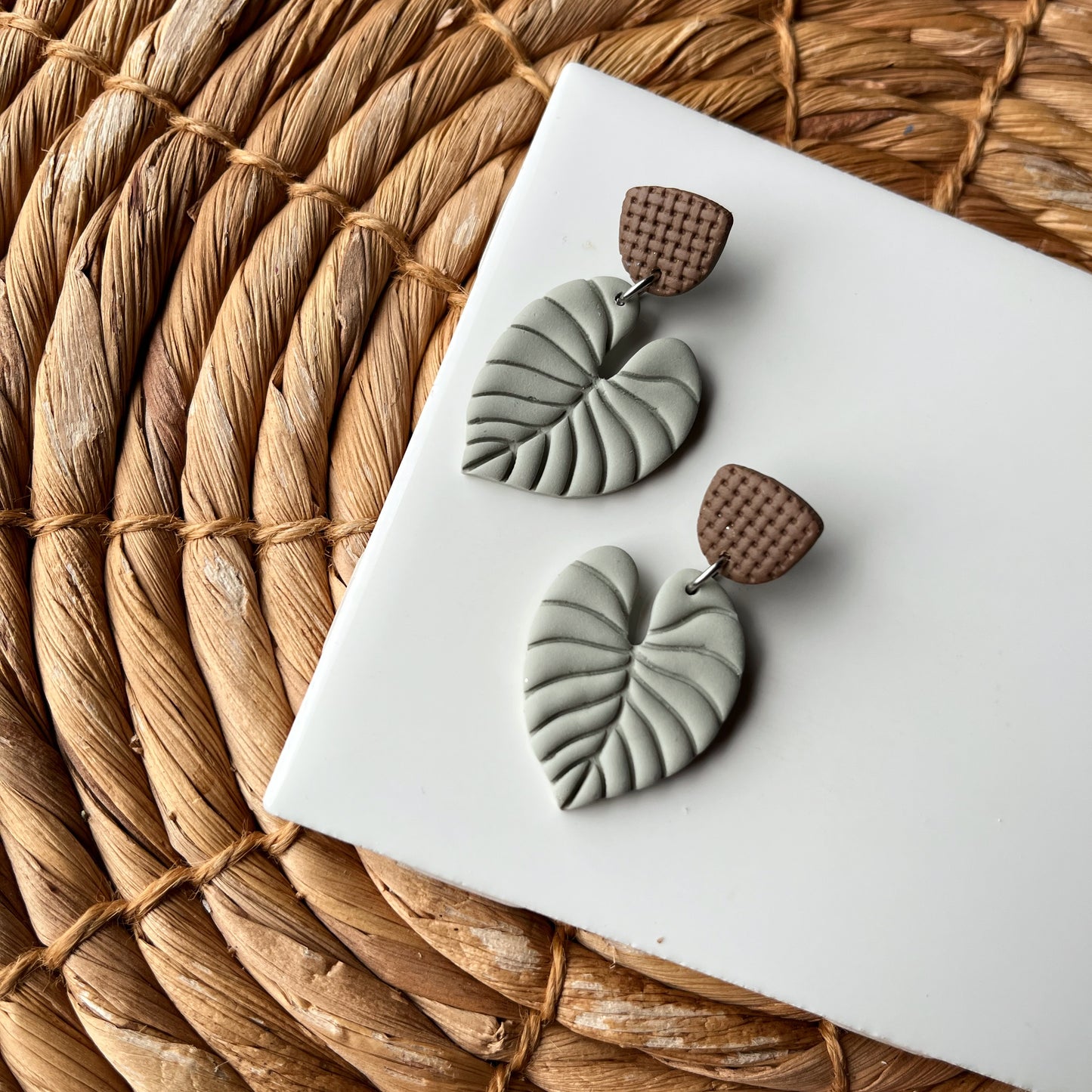 Philodendron Earrings
