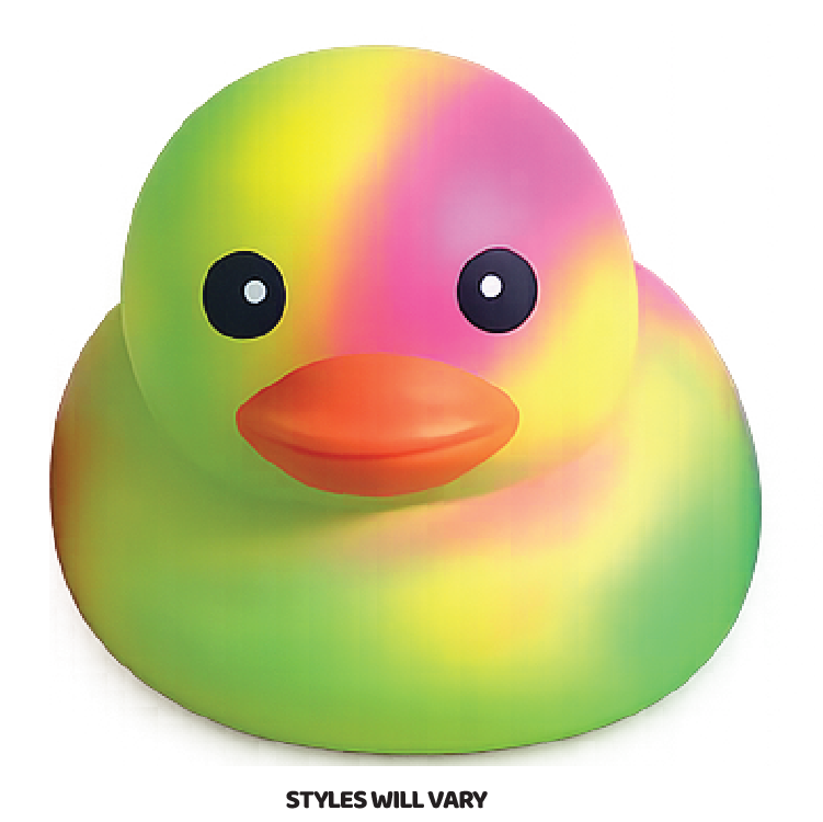 {PREORDER} Fun Doh MEGA 5" Squishy Tie Dye Duck Toy Variety