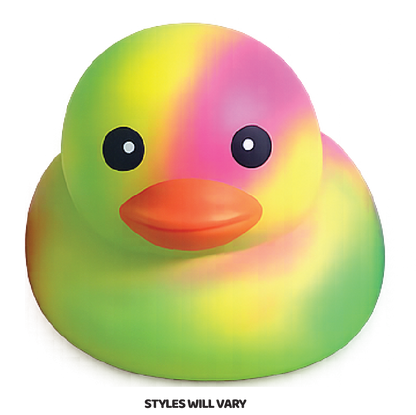 {PREORDER} Fun Doh MEGA 5" Squishy Tie Dye Duck Toy Variety