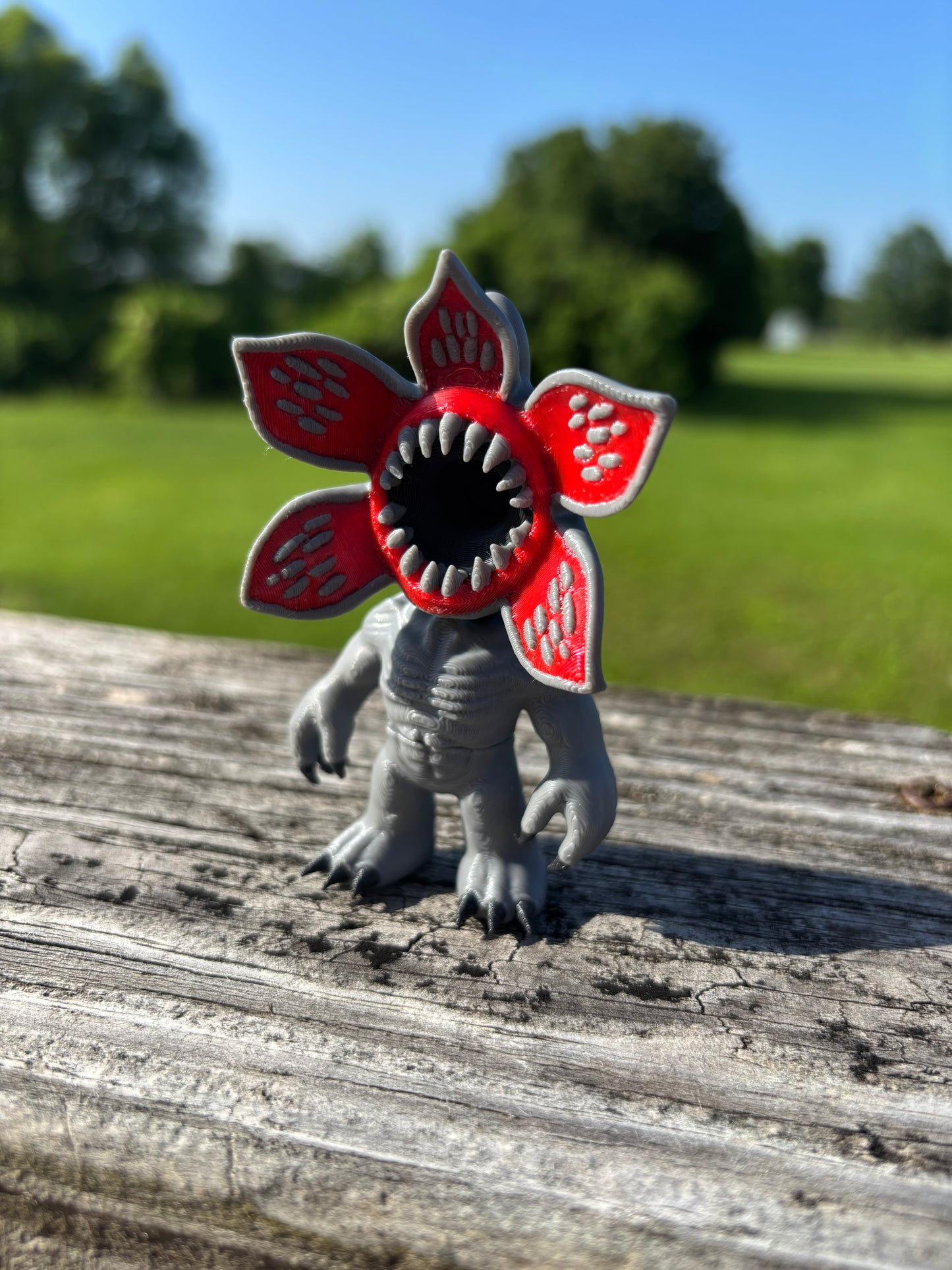 3D Printed Demagorgon Keychain