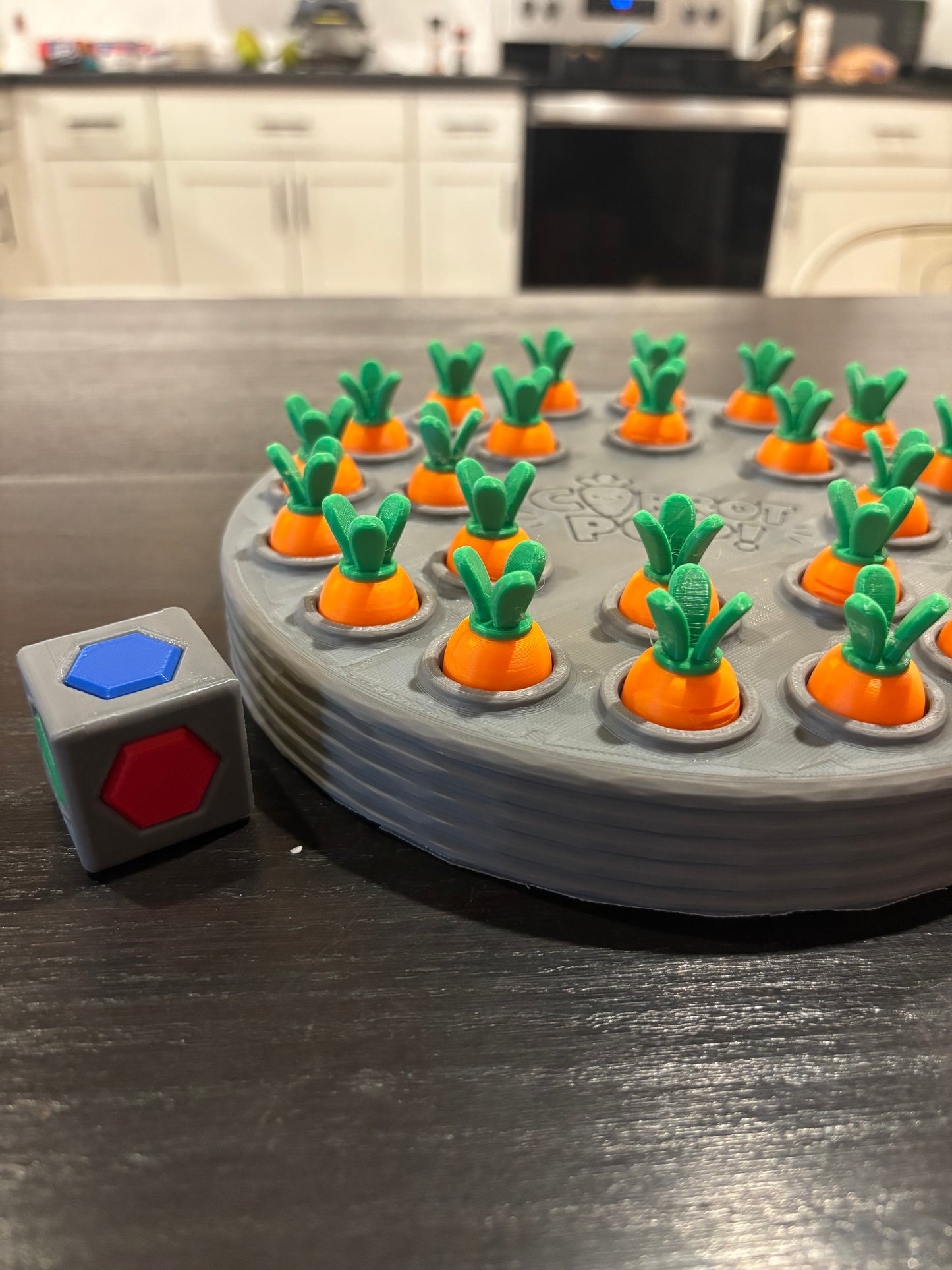 Carrot Memory Game {3D Printed}