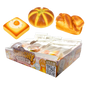 Fun Doh Bakery Slow Rise Squishy Bread Variety - 12/Display