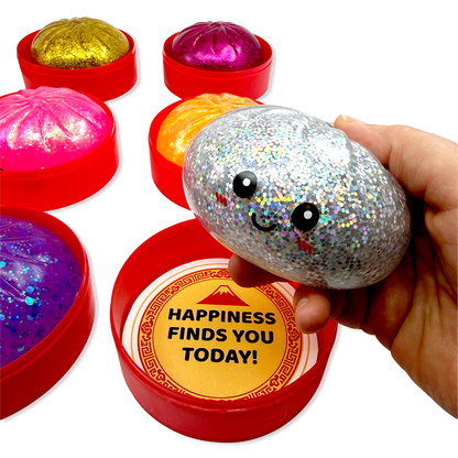 Fun Doh Mystery Fortune Squishy Dumpling Toy - 12/Display