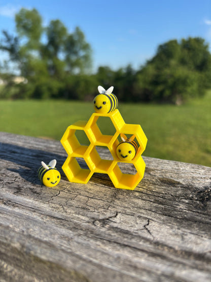 Bees and Honeycomb