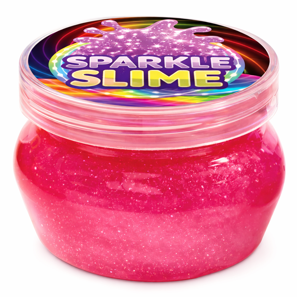Fun Doh Glitter Slime Sensory Fidget Assortment - 6/Display