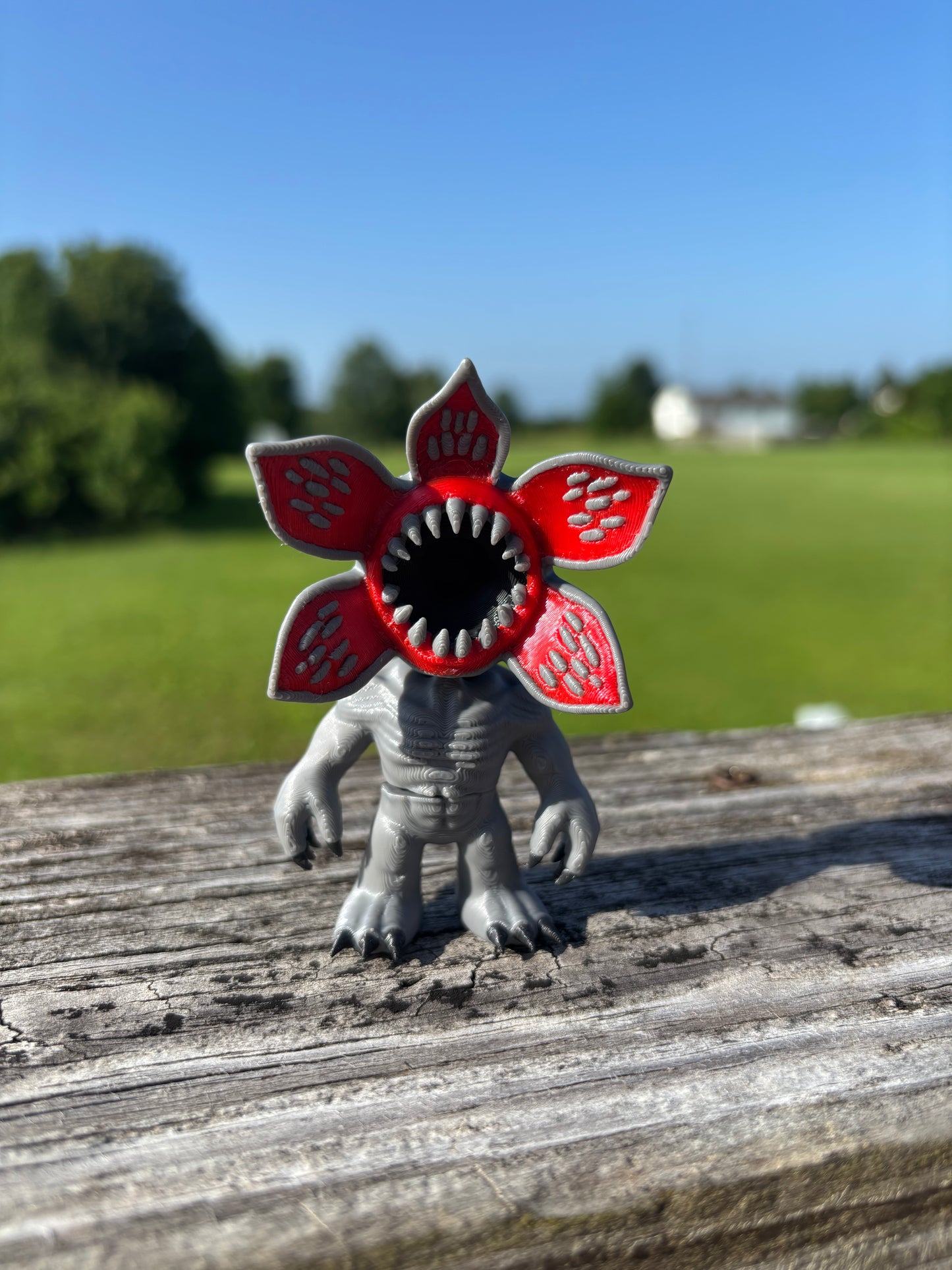 3D Printed Demagorgon Keychain