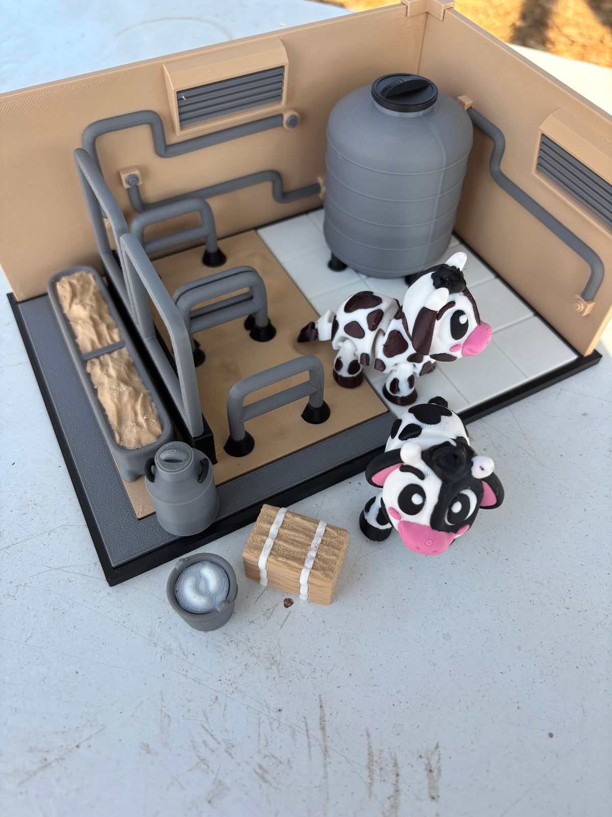Milk Barn Play Set