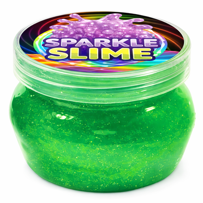 Fun Doh Glitter Slime Sensory Fidget Assortment - 6/Display