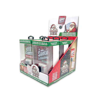Christmas Santa Cam Night Light AC Wall - 6/Display