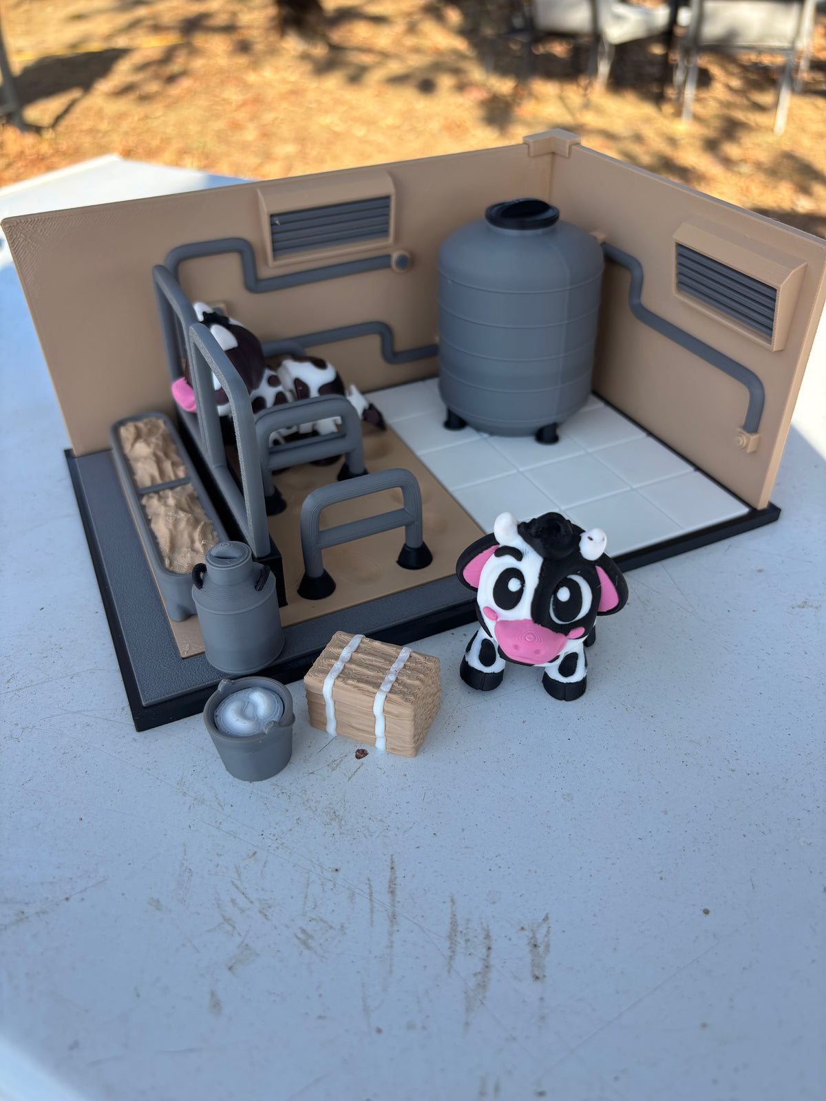 Milk Barn Play Set