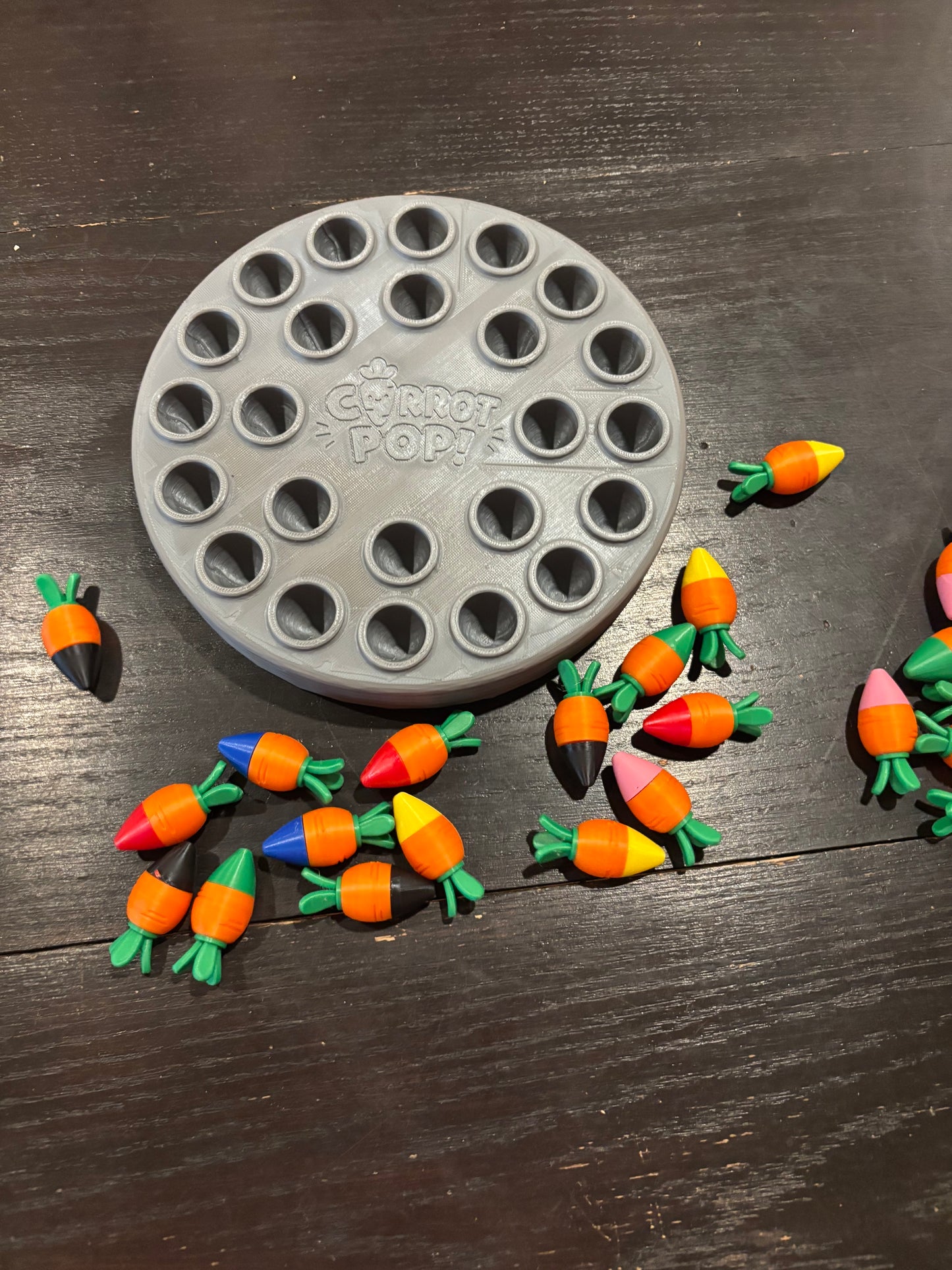 Carrot Memory Game {3D Printed}