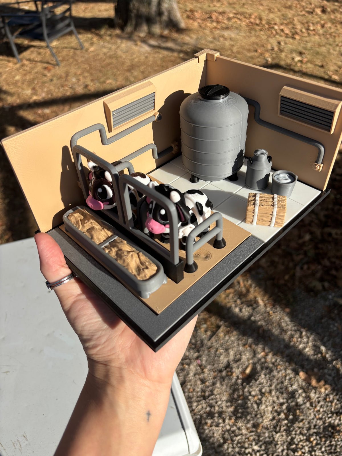 Milk Barn Play Set