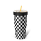 To-Go Buddy | Black & White Checkered