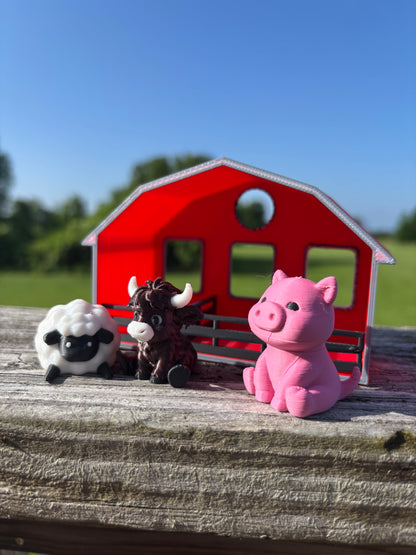 3D Printed Farm Set