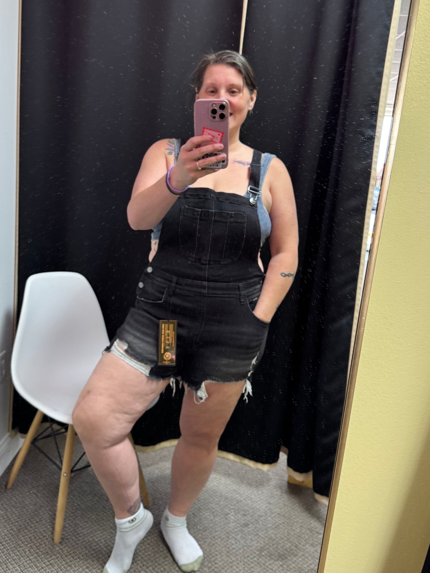 Front Distressed Shortall