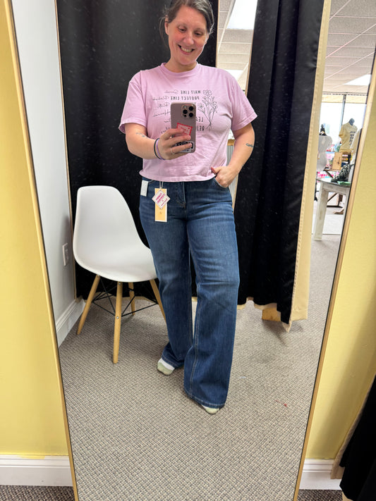 Tummy Control Risen Jeans, non distressed
