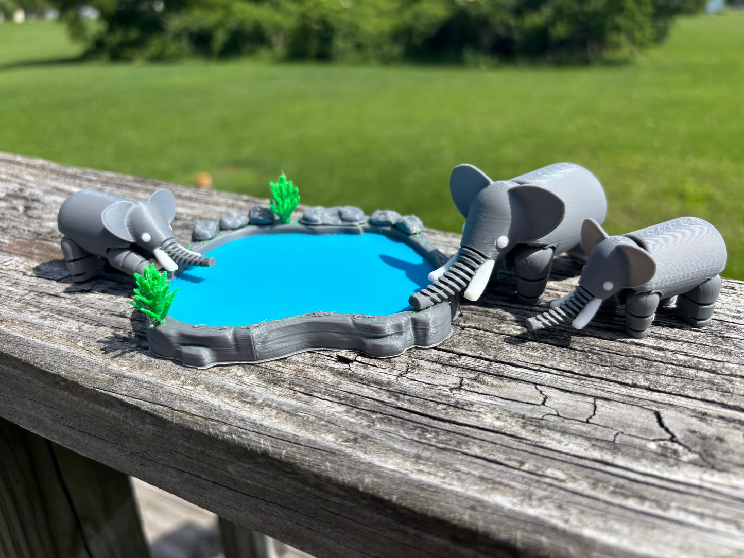 Elephant and Water Pad set
