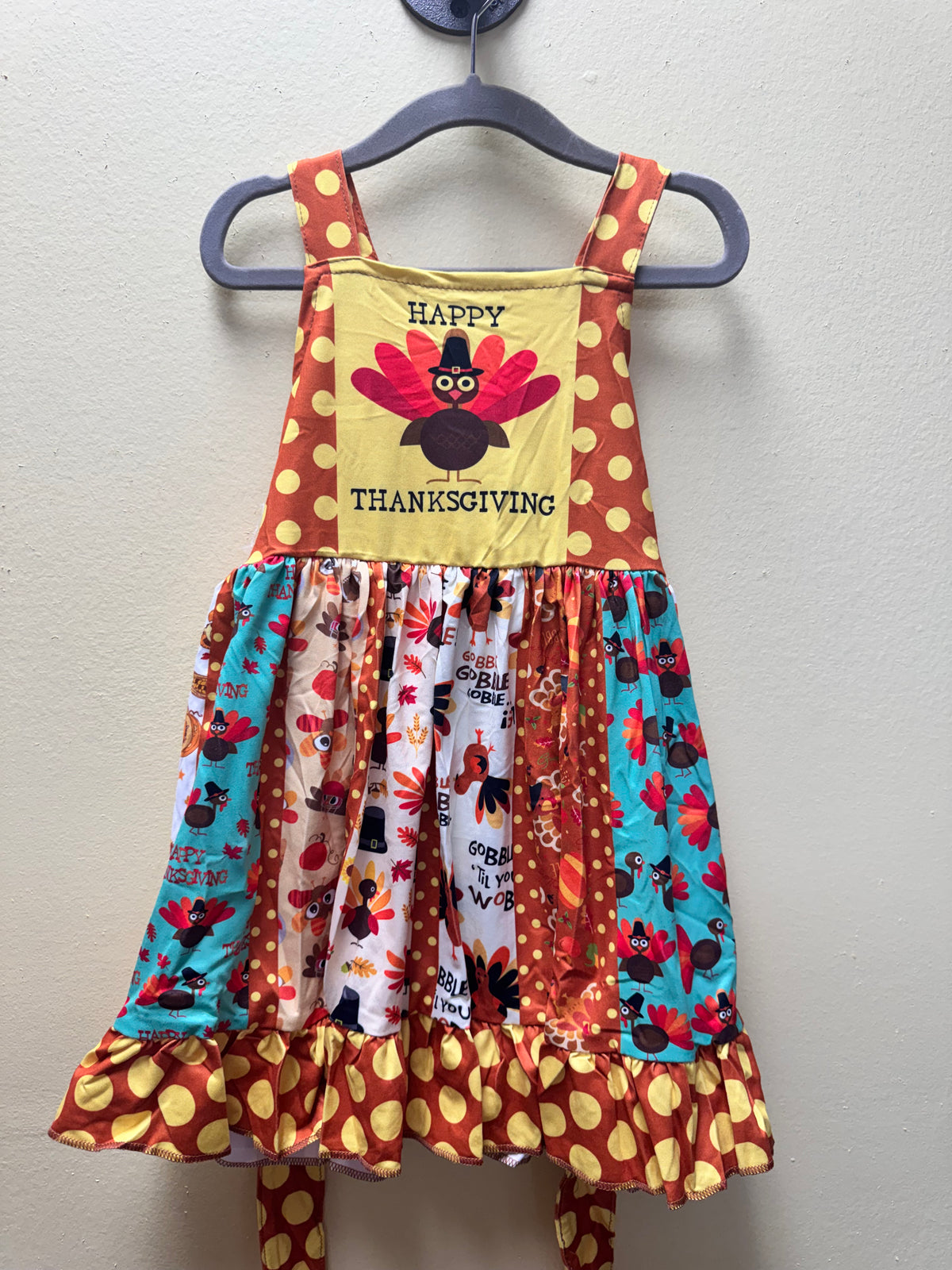Happy Thanksgiving Twirl Dress