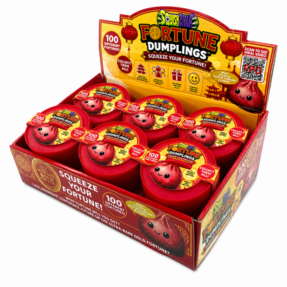 Fun Doh Mystery Fortune Squishy Dumpling Toy - 12/Display