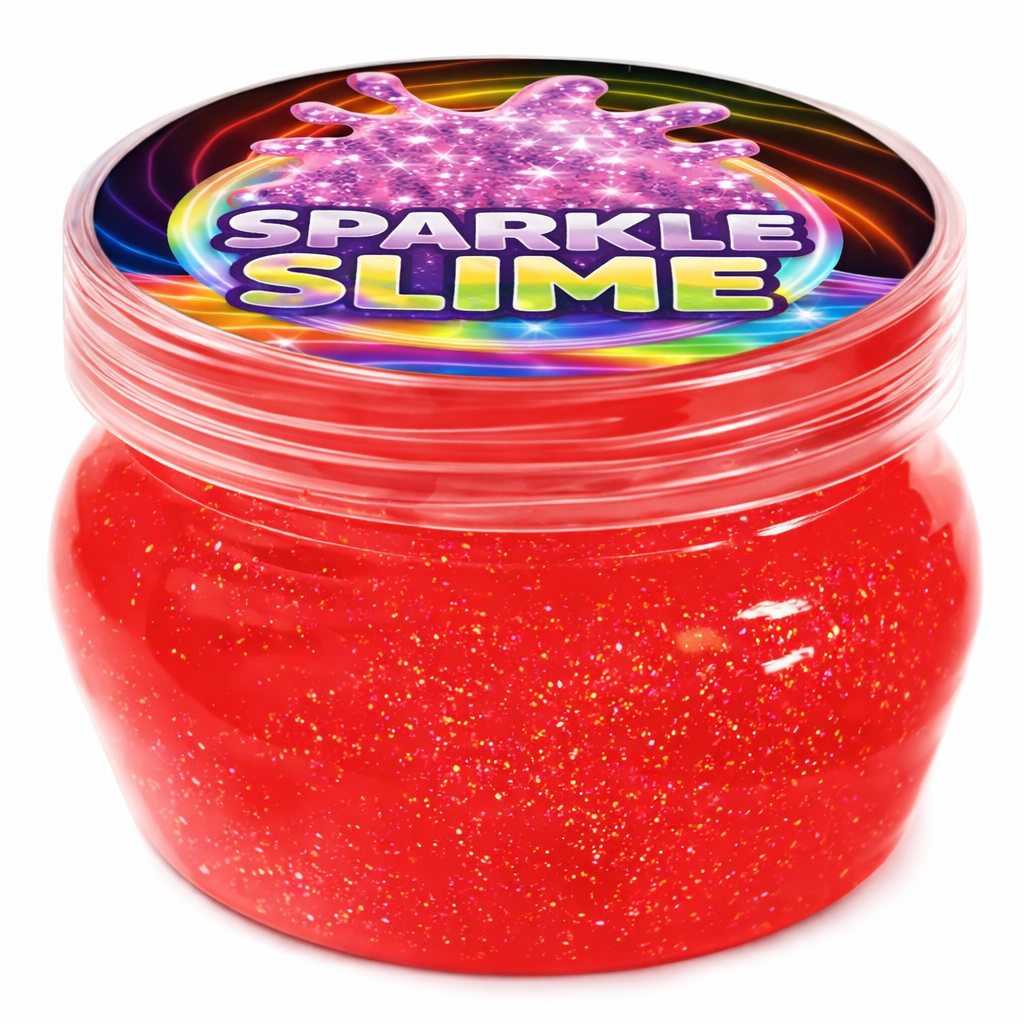 Fun Doh Glitter Slime Sensory Fidget Assortment - 6/Display