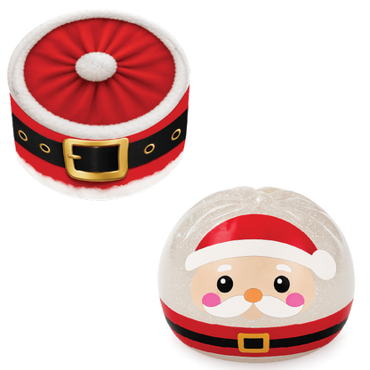 Fun Doh Christmas Dumpling Squishy Toy 12pc Holiday Display