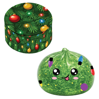 Fun Doh Christmas Dumpling Squishy Toy 12pc Holiday Display