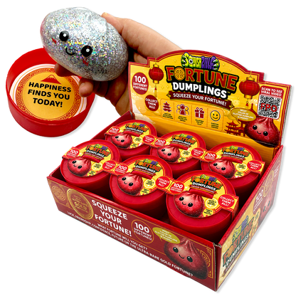 Fun Doh Mystery Fortune Squishy Dumpling Toy - 12/Display
