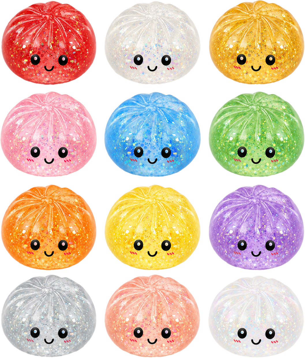 Fun Doh Mystery Fortune Squishy Dumpling Toy - 12/Display