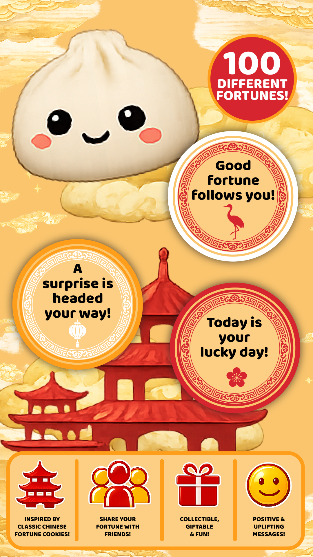 Fun Doh Mystery Fortune Squishy Dumpling Toy - 12/Display