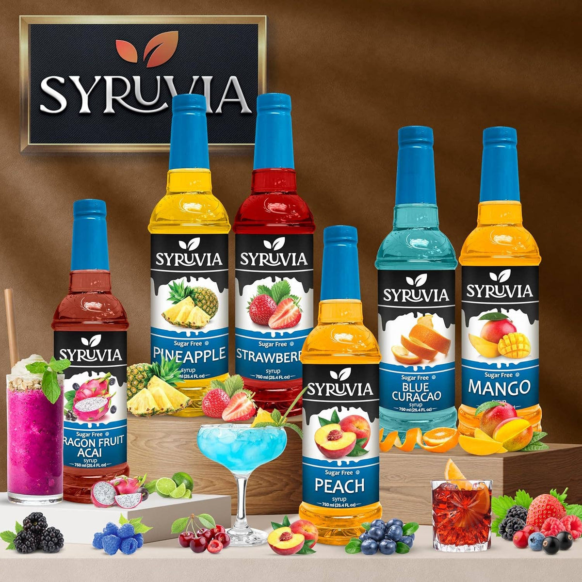 Sugar-Free Blue Raspberry Syrup