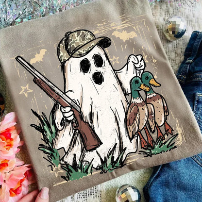 Retro Camouflage Duck Hunting Ghost